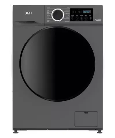 ¡¡OFERTA IMPERDIBLE!! LAVARROPAS AUTOMATICO BGH 8KG Carga Frontal INVERTER 1400 Rpm ACERO PRIMERA