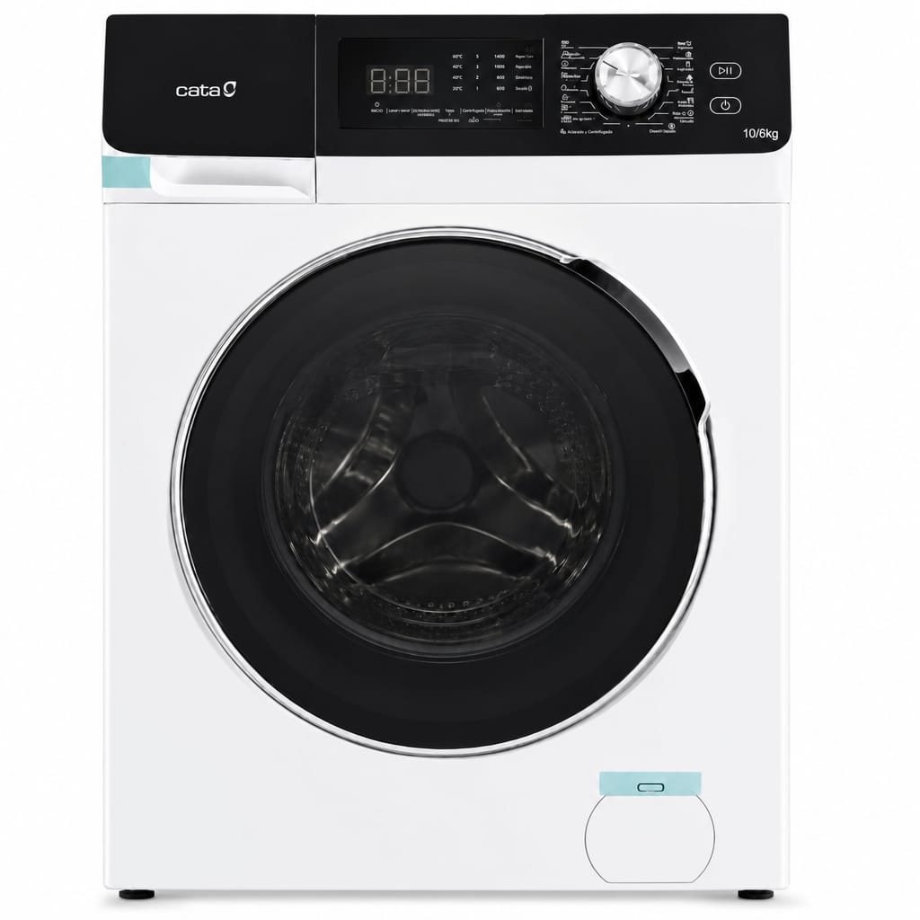 LAVASECARROPAS CATA LS-86114 WH 10 KG BLANCO