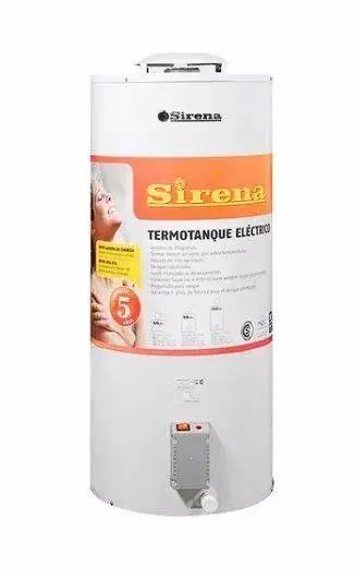 Termotanque Eléctrico Sirena 90 Lts Blanco 220v