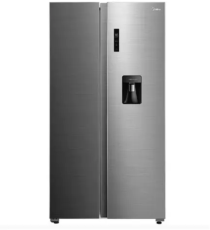 ¡¡SUPER DESCUENTO!! Heladera Side By Side Midea MDRS710FGE46ADW 510Lts Dispenser Inverter Acero