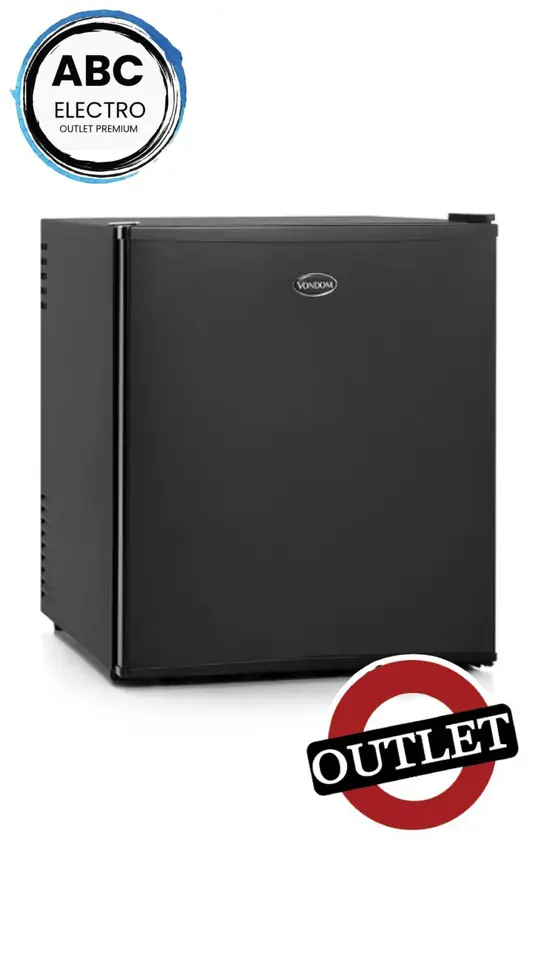 FRIGOBAR  Vondom RFG148 negra 47L 220V (OUTLET)