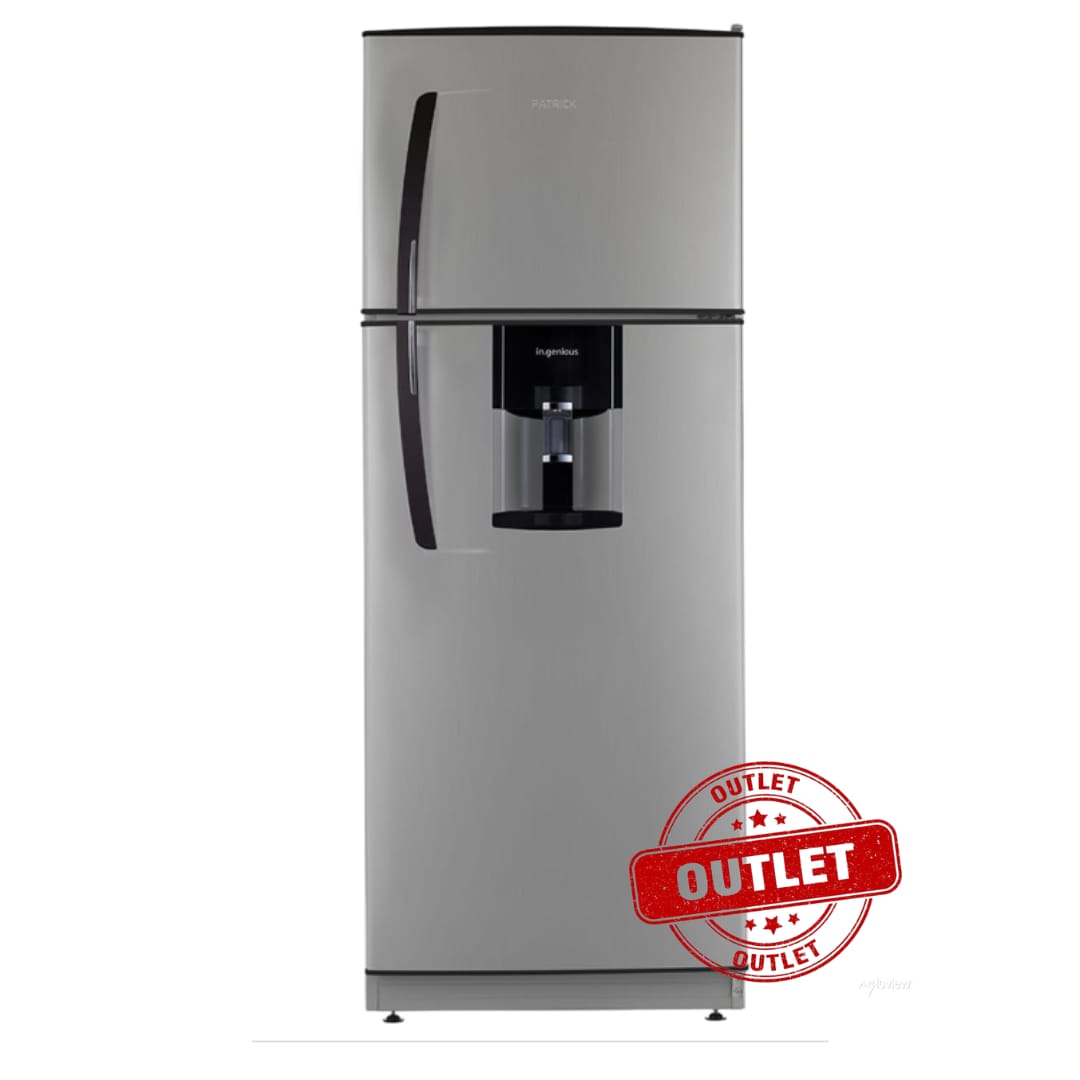 HELADERA PATRICK HPK 141 GRIS OUTLET