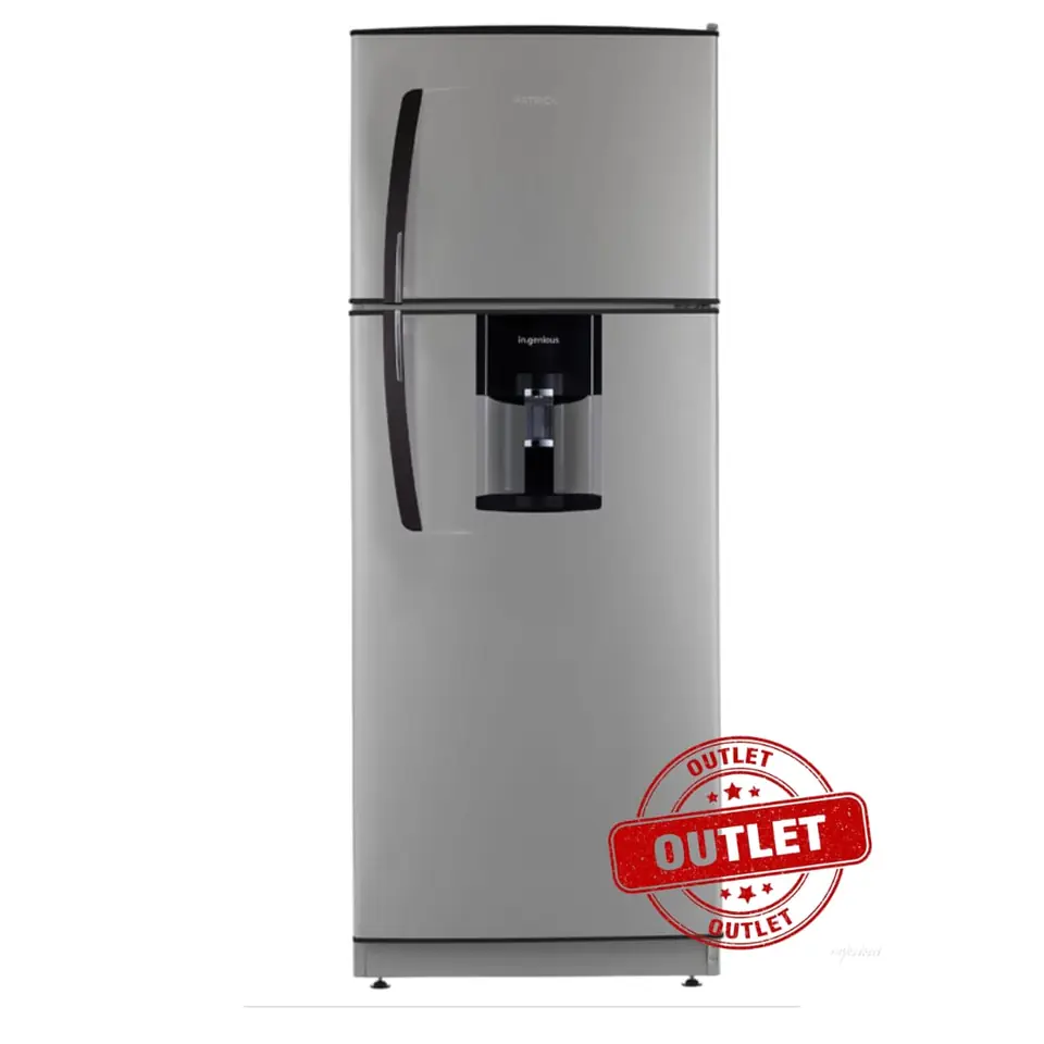HELADERA PATRICK HPK 141 GRIS OUTLET