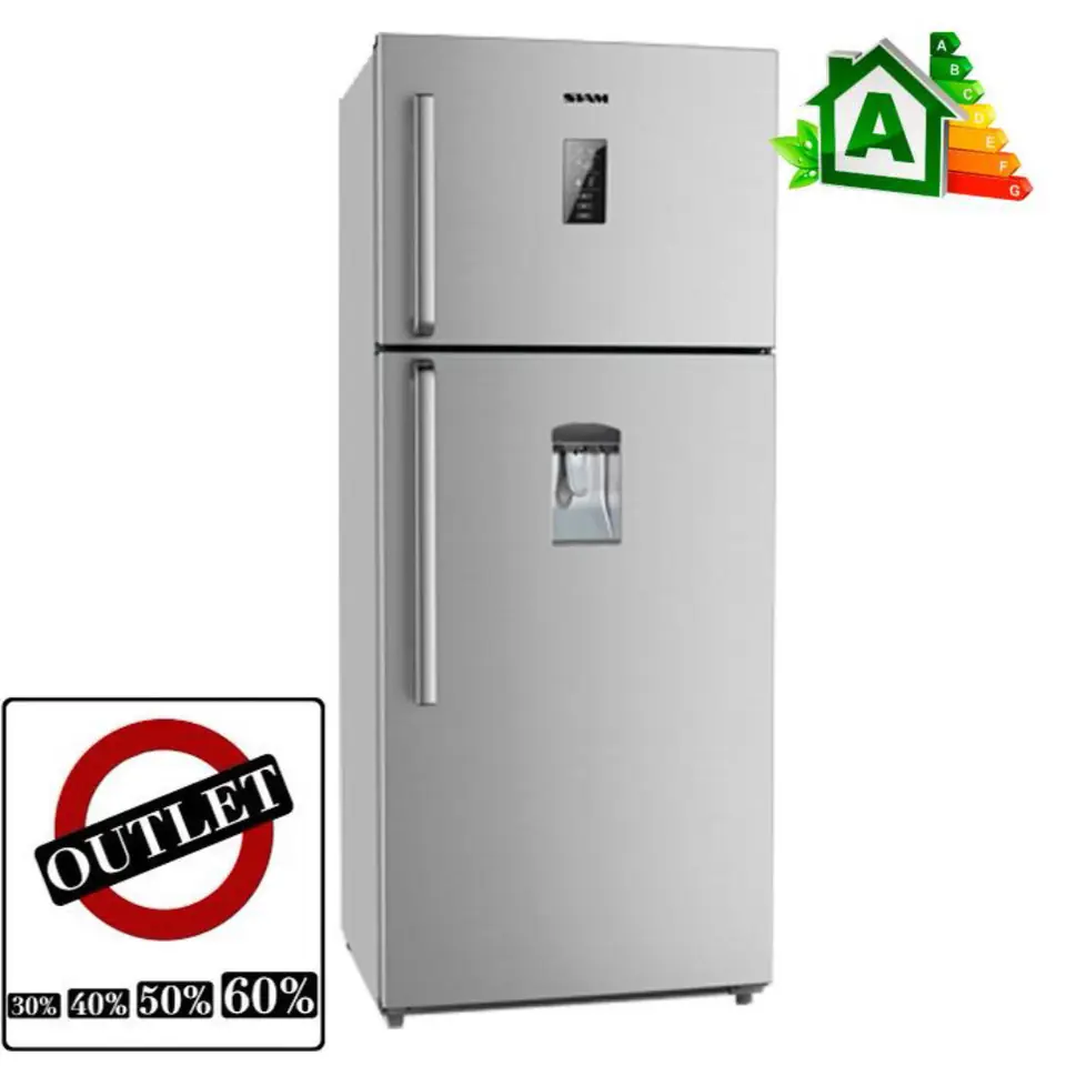 Siam HSI NT41 No Frost 454 litros - OUTLET SUPER GRANDE ACERO