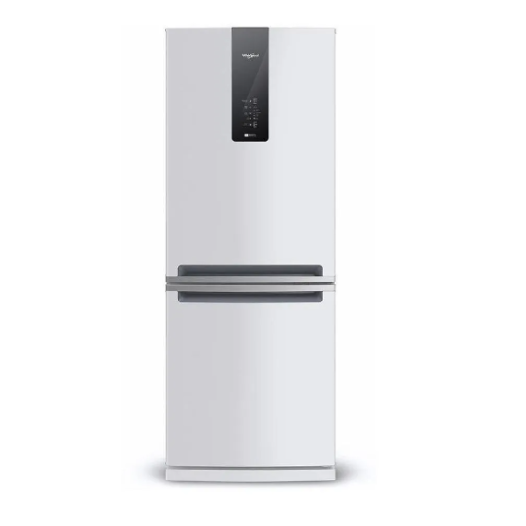 HELADERA NO FROST WHIRLPOOL WRE57 BLANCA CON FREEZER 443 L