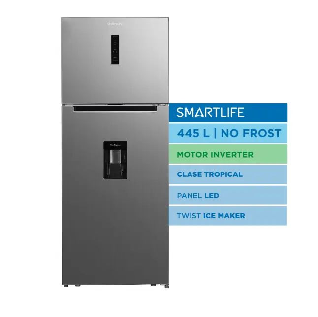 Heladera Smartlife con Dispenser No Frost Inverter Dig 445L outlet