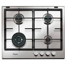 Anafe A Gas Empotrable Whirlpool 4 Hornallas Gma6422x 60 Cm primera