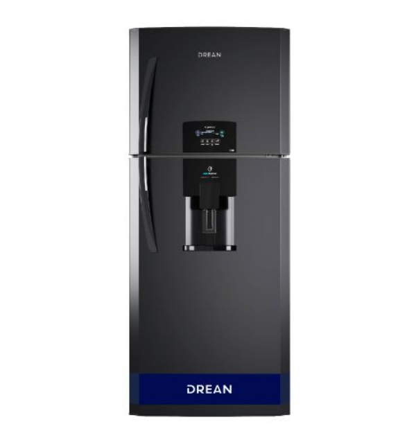 Heladera con freezer No Frost 373 L Steel Drean - HDR380N12M NEGRA