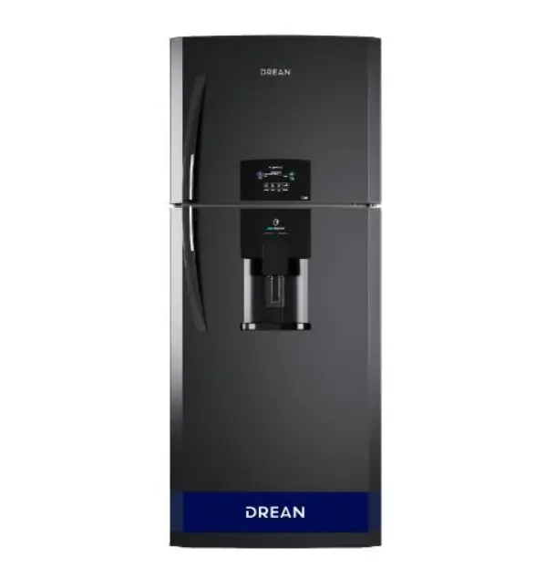 Heladera con freezer No Frost 373 L Steel Drean - HDR380N12M NEGRA