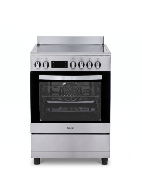 Cocina Escorial Eléctrica Vitrocerámica 60cm inox