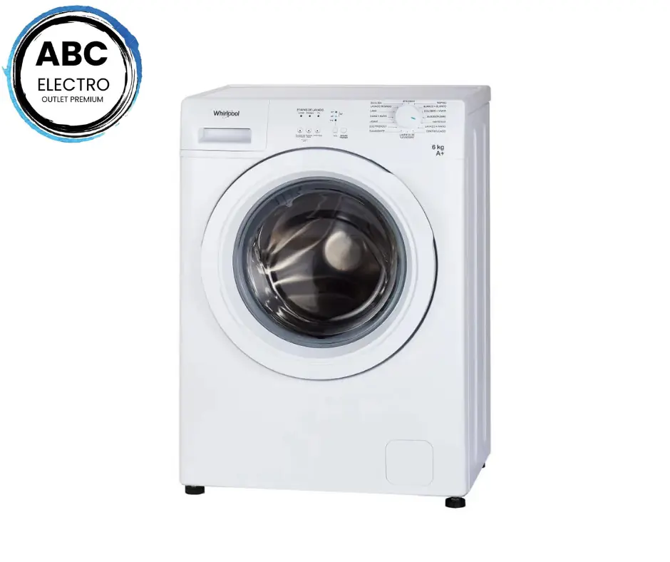 Lavarropas Whirlpool carga frontal 6 KG 800 RPM - WNQ06AB OUTLET