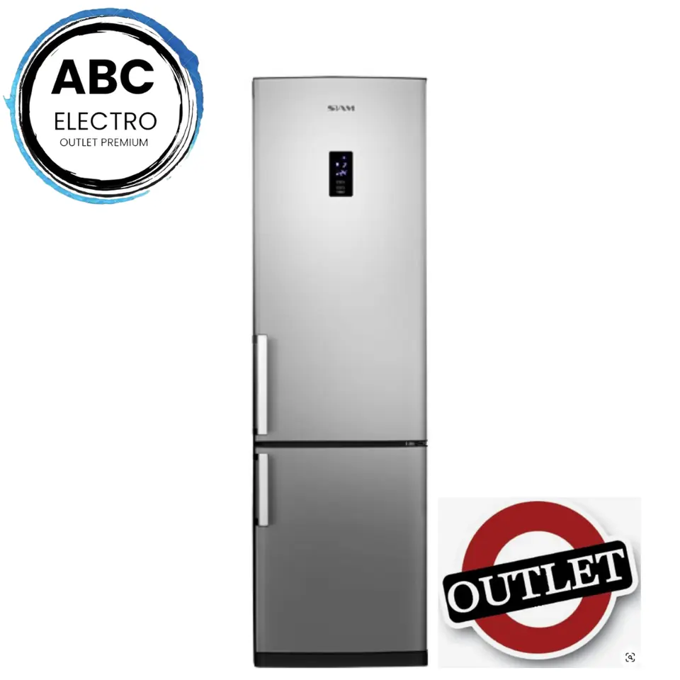 HELADERA SIAM ACERO FREEZZER ABAJO OUTLET