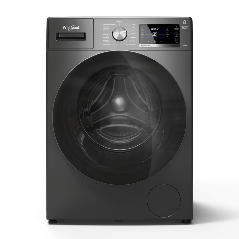 LAVASECARROPAS WHIRLPOOL WNC95AS 9,5+6KG  ACERO OUTLET PREMIUM