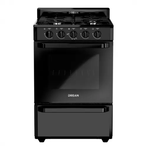 Cocina Multigas 56CM 4H Drean Negra