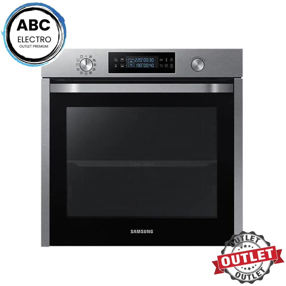 Horno Electrico Empotrable Samsung NV75K tecNología Dual Cook 75L OUTLET
