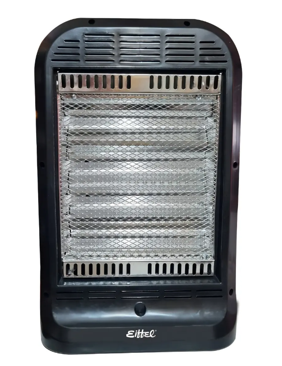 Halogena Eiffel E523 1200 W bajo consumo estufa fija cuarzo color negro PRIMERA