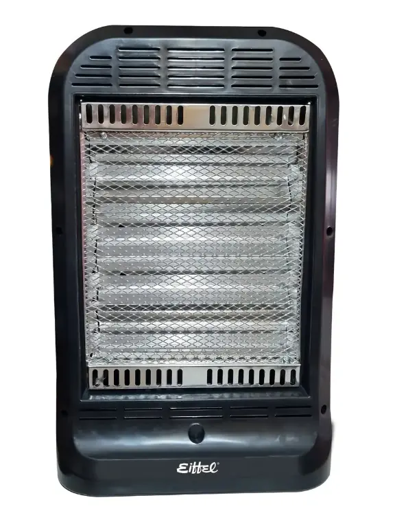 Halogena Eiffel E523 1200 W bajo consumo estufa fija cuarzo color negro PRIMERA