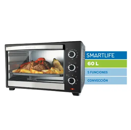¡¡SUPER OFERTA!! Horno Eléctrico con Convección 60 L SL-TO0060PN