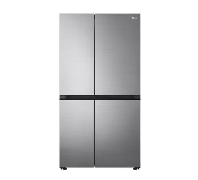 Heladera LG Gs66mppt Side By Side 658lt Inverter Gris