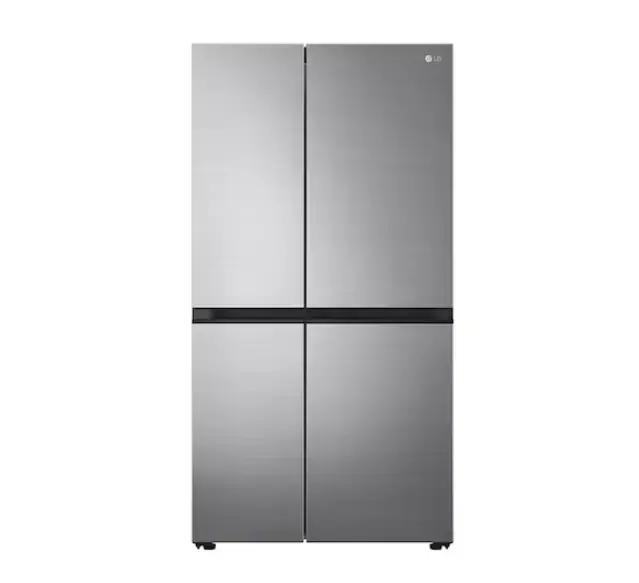 Heladera LG Gs66mppt Side By Side 658lt Inverter Gris