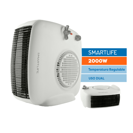 ¡¡OFERTA LANZAMIENTO!! Caloventor Smartlife Dual 2000W SL- CAD2000GPN