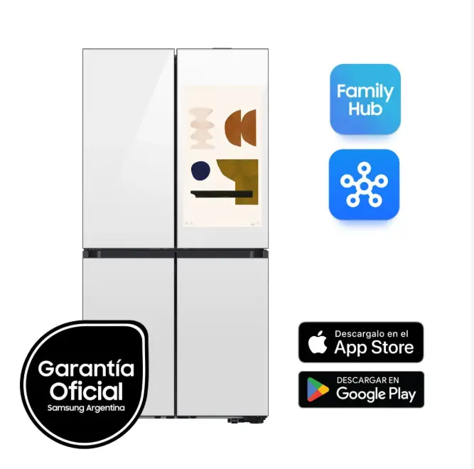 ¡¡SUPER OFERTA!! Heladera Samsung Bespoke French RF29 Con Pantalla 699 Lts outlet premium