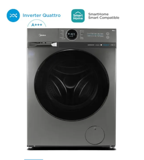 ¡¡ATENCION!! OFERTA EXCLUSIVA Lavarropas Midea Inverter 11,5 Kg Titanium Wifi MF200W115WB/T-A1