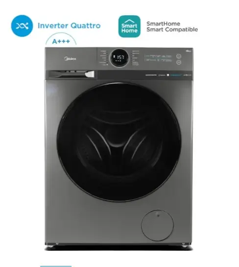 ¡¡ATENCION!! OFERTA EXCLUSIVA Lavarropas Midea Inverter 11,5 Kg Titanium Wifi MF200W115WB/T-A1