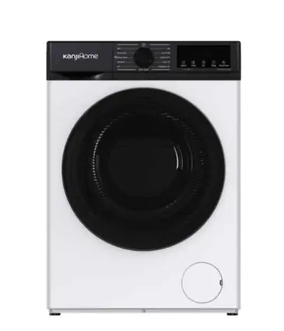 Lavasecarropas Automático Kanji KJH/WM12KD8WT01 12Kg 1400Rpm Inverter Blanco