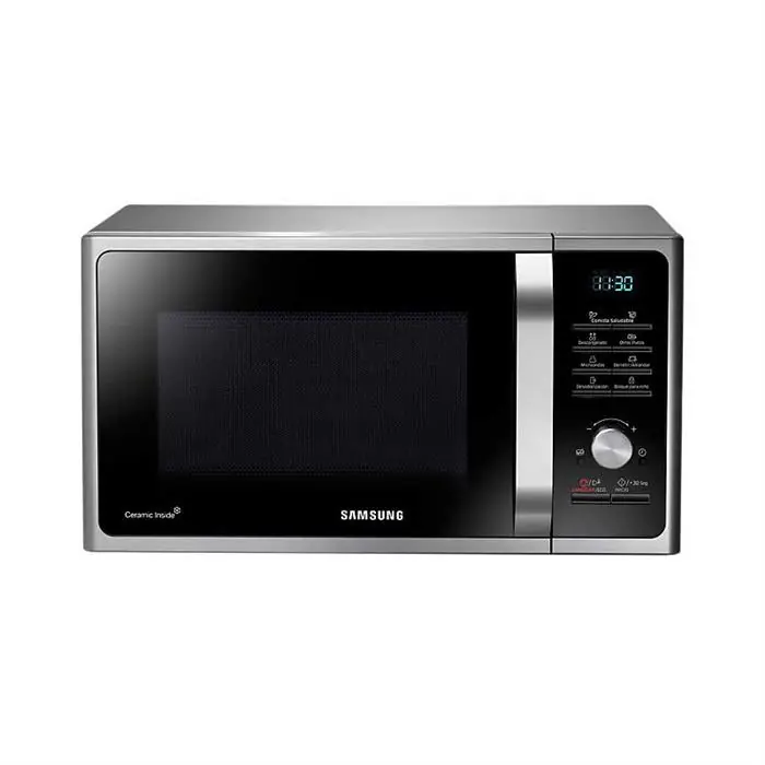 MICROONDAS GRILL SAMSUNG MG23F3K3TA SILVER 23L 220V