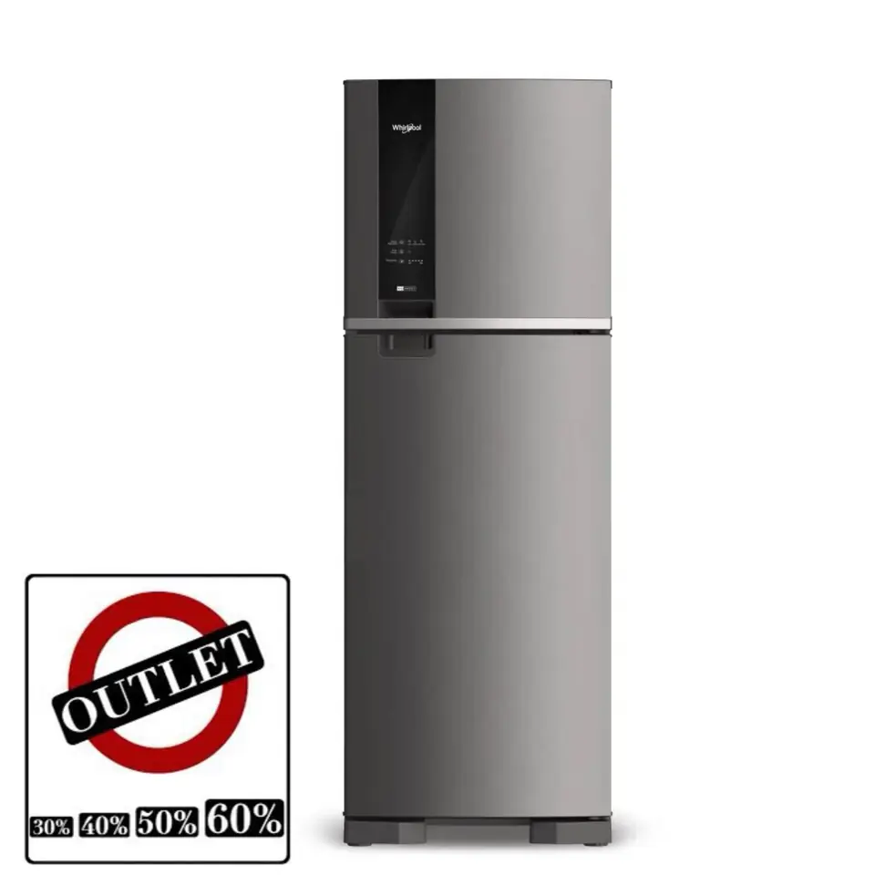 Heladera Whirlpool No Frost Evox 400 Lts - WRM45BK
