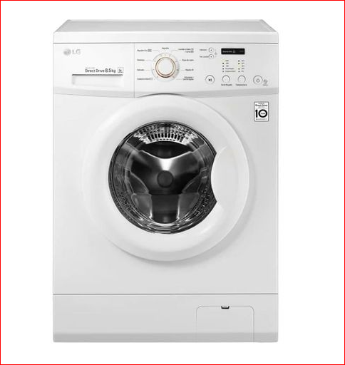 Lavarropas LG 8,5KG INVERTER 1400RPM BLANCO