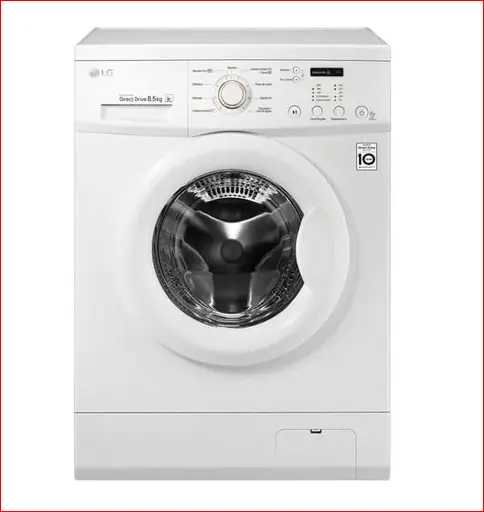Lavarropas LG 8,5KG INVERTER 1400RPM BLANCO