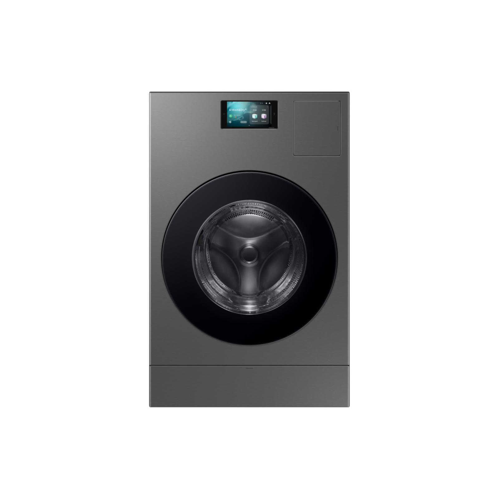 Lavasecarropas SAMSUNG  22kg + 15kg Carga Frontal GRIS Bespoke AI Secado por bomba de calor - WD22DB8995BZBG