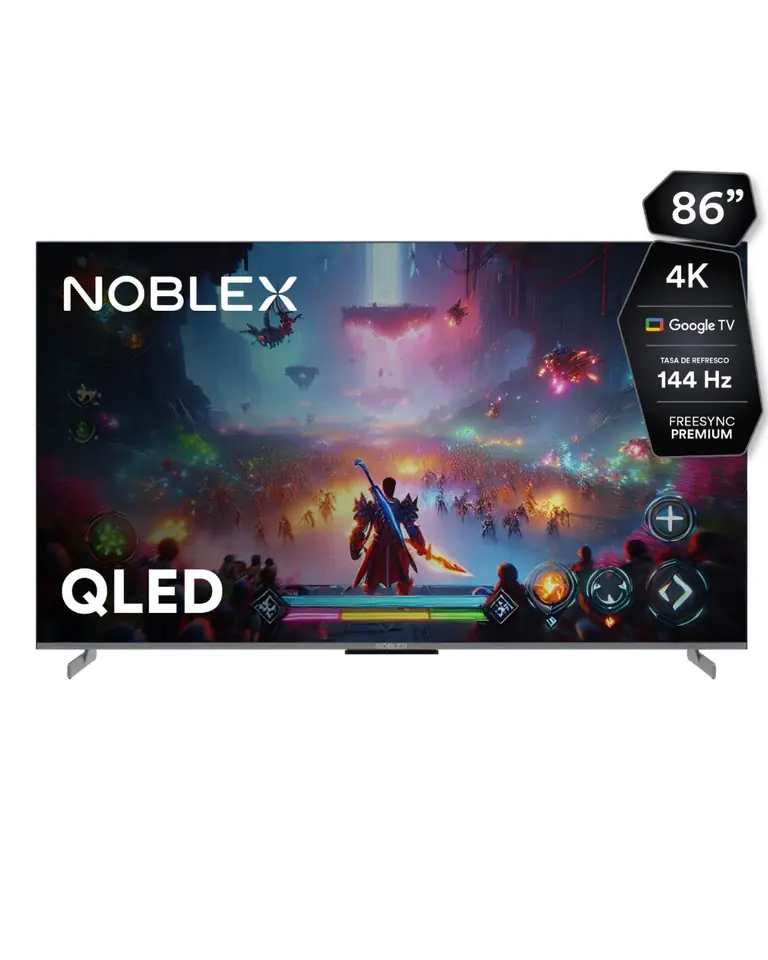 Smart TV Noblex Black Series Pro - 86" Google Tv Primera