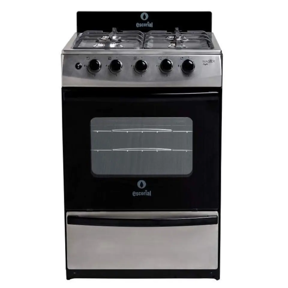 Cocina ESCORIAL Master Style Inoxidable Multigas 56 cm