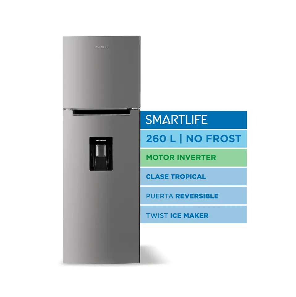 Heladera Smartlife con Dispenser No Frost Inverter 260L - RNF270SDINV