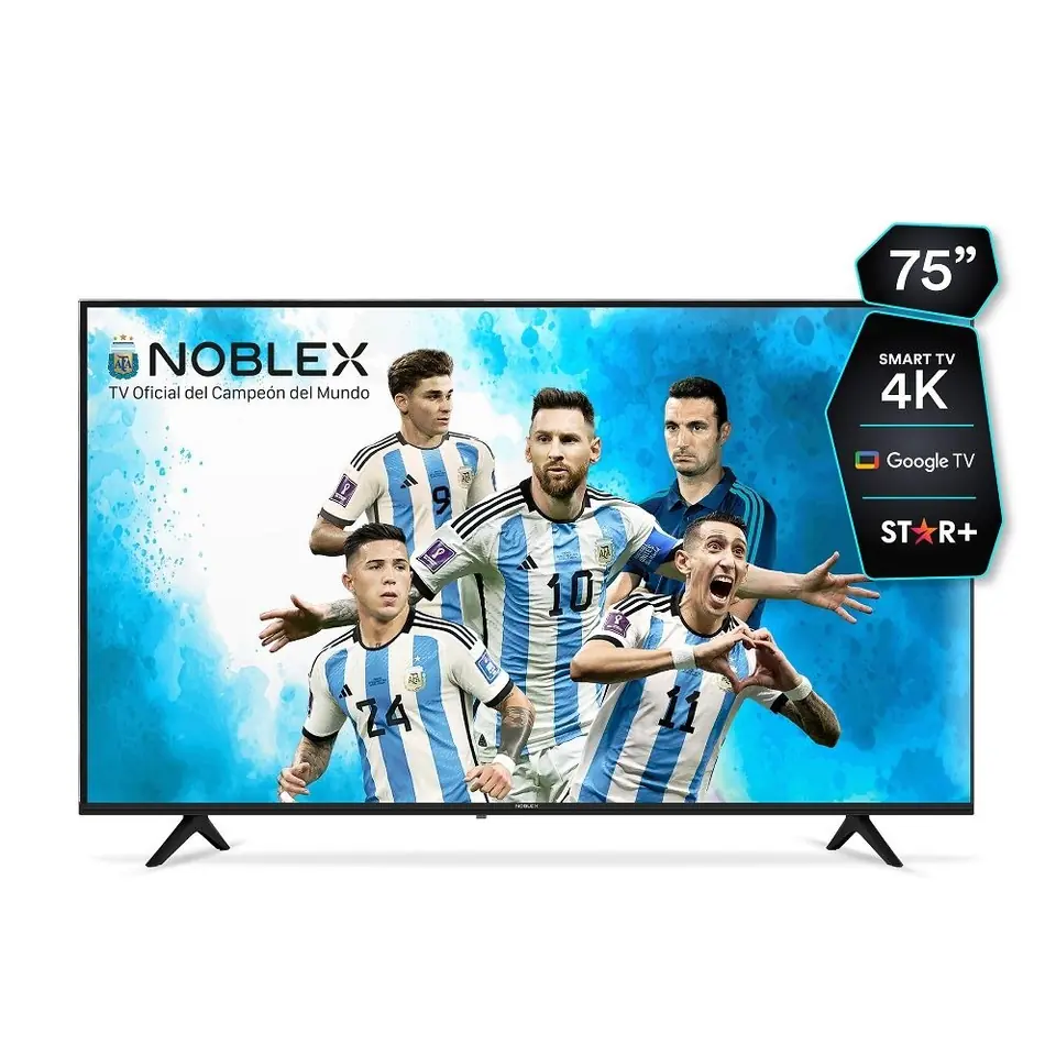 TV NOBLEX 75" GOOGLE TV 4K - PRIMERA