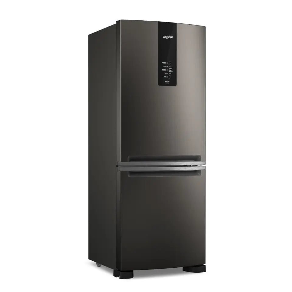 HELADERA WHIRLPOOL WRE57 NO FROST 449 LITROS NEGRA - OUTLET