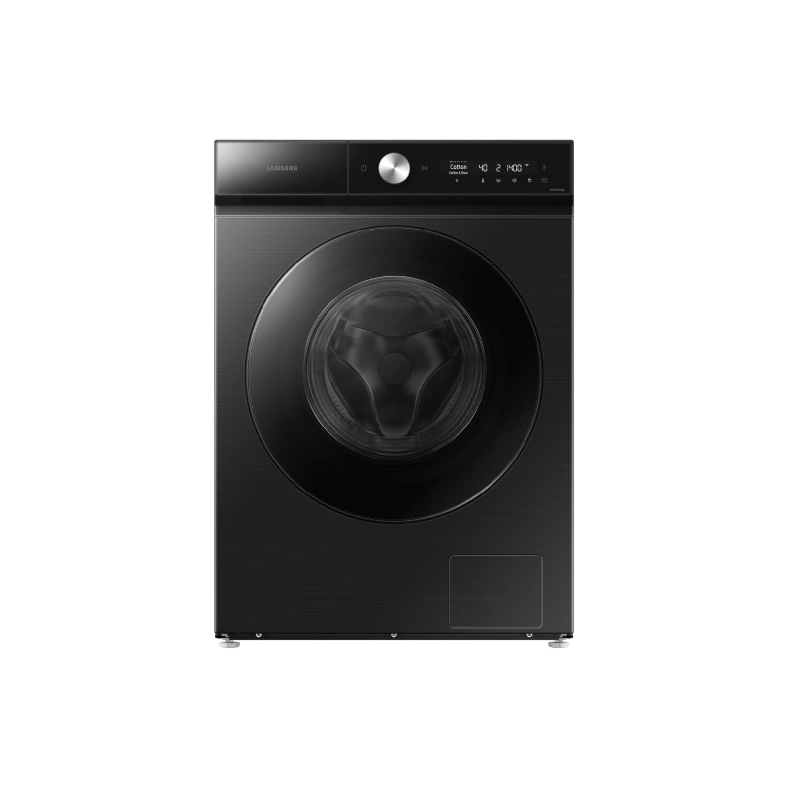 Lavarropas SAMSUNG 10.5kg Bespoke AI Carga Frontal Lavarropas con SmartThings - WW10CB944DGBBG