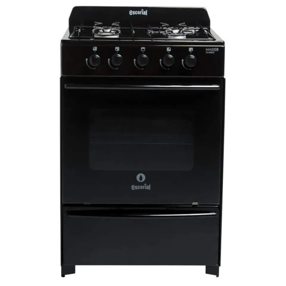 Cocina ESCORIAL Master Classic Negra 56 cm