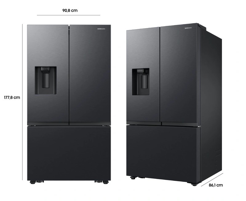 HELADERA SAMSUNG FRENCH DOOR RF32CG5410B1 857 LTS - PRIMERA