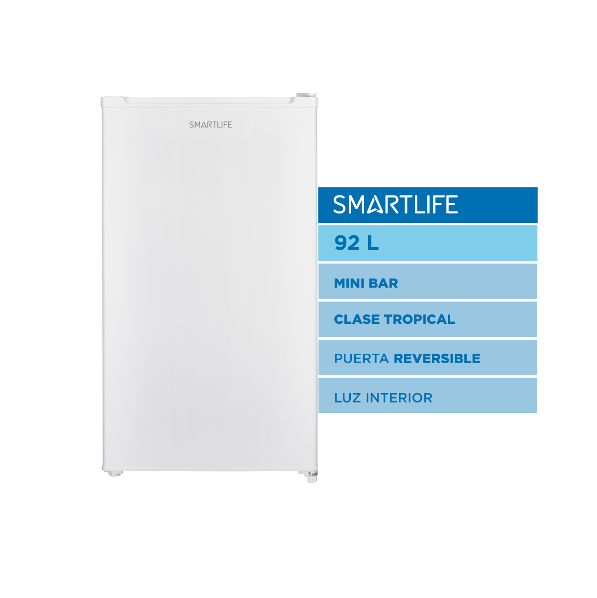 Minibar SM RMB090WH 92L Blanca - OUTLET