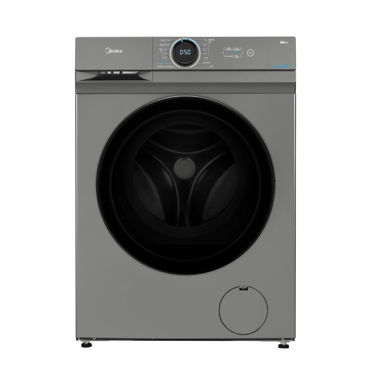 Lavarropas MIDEA 6 Kg Titanium - MF100W60/T-A1