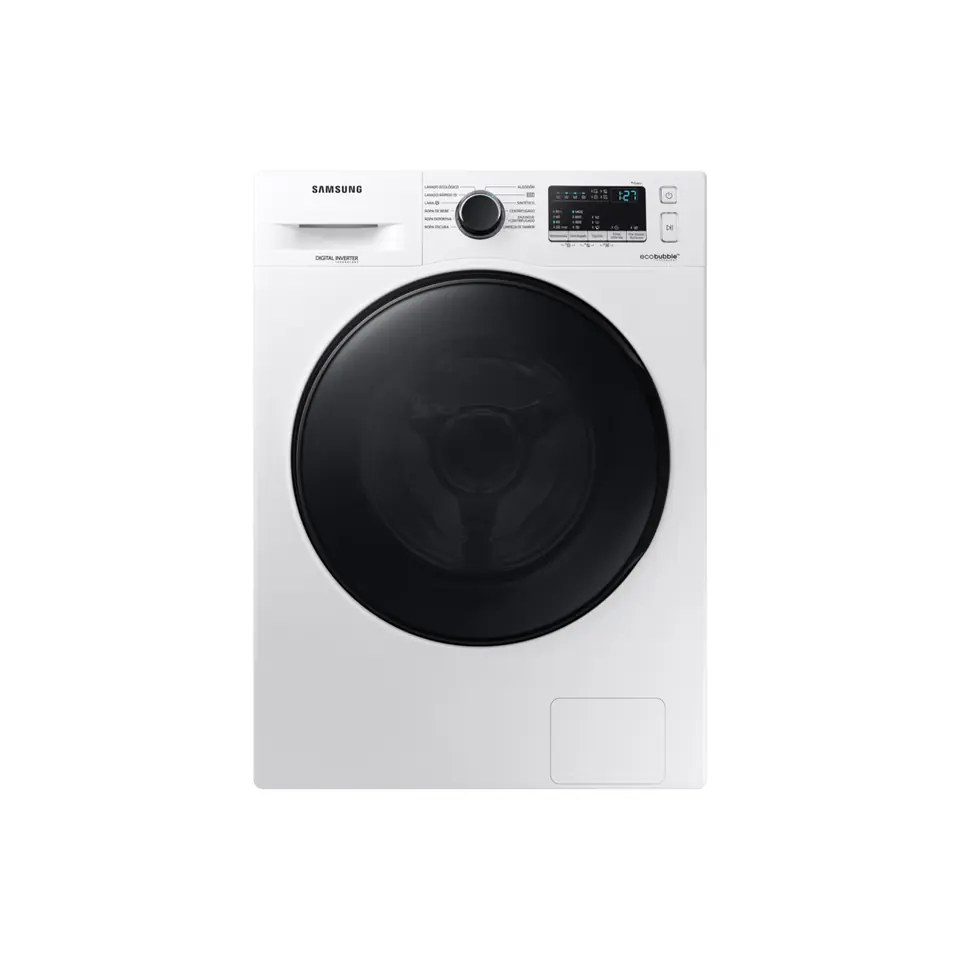 Lavarropa SAMSUNG 7kg Carga Frontal Blanco Inverter con Ecobubble OUTLET PREMIUM - WW70AA046BW