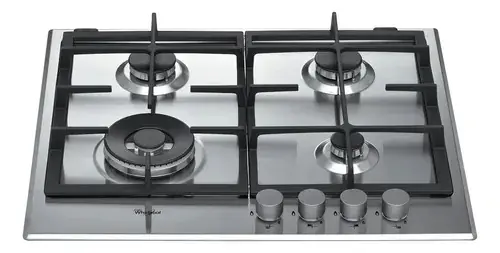 ANAFE WHIRLPOOL 4 QUEMADORES GMA6422IX - OUTLET