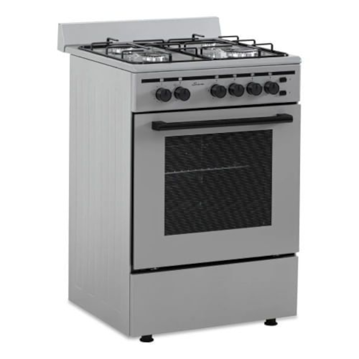 Cocina Familiar Multigas 4 hornallas Plata