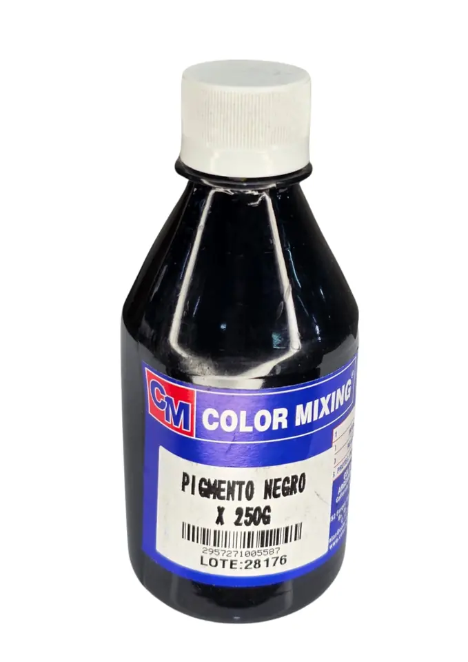 Pigmento Color NEGRO de 250cc