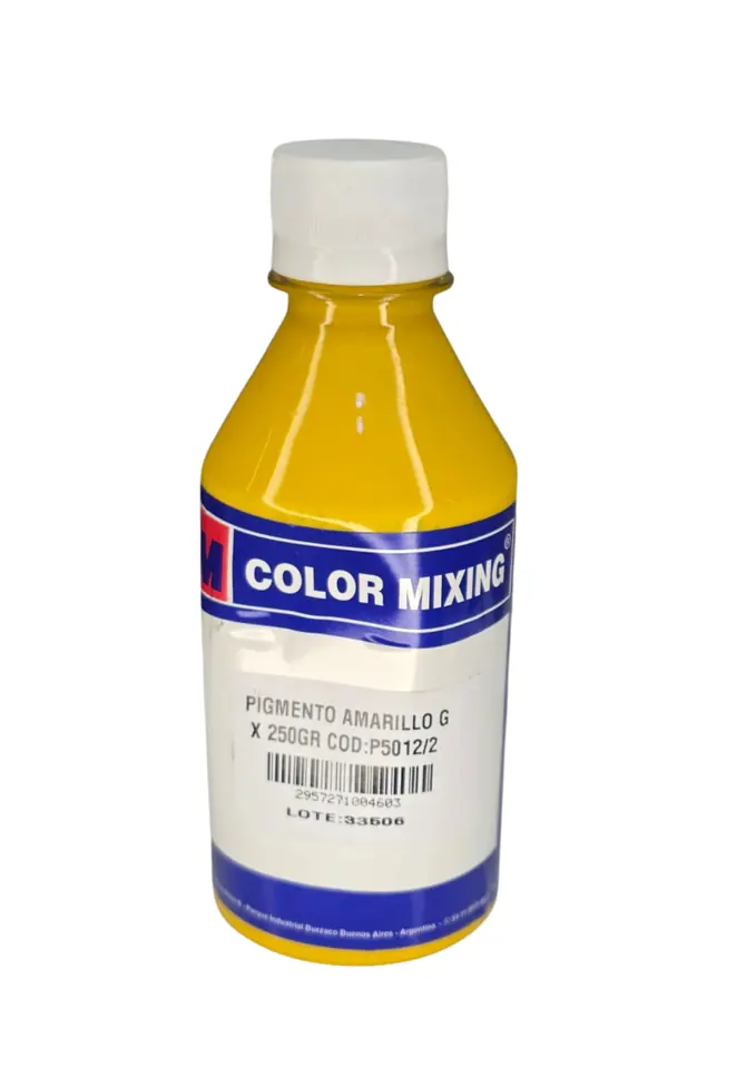 Pigmento Color AMARILLO de 250cc
