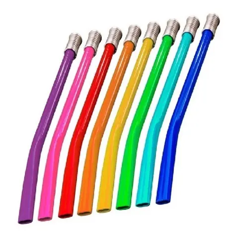 Bombillas De aluminio Con resorte Blanca Y azul